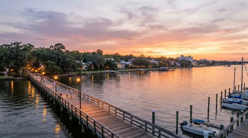#11 - Fairhope, Alabama: The Artsy Bay Town Retirees Won't Shut Up About (Image Credits: Gemini)