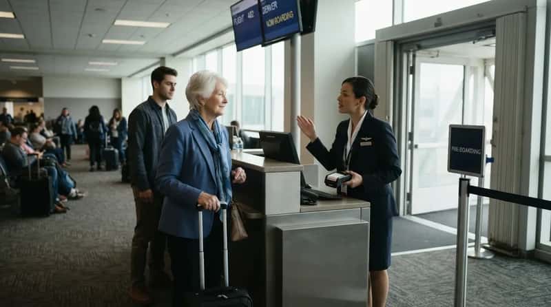 #11 - The "Senior Boarding Line" Mostly Doesn't Exist, But Early Boarding Does (Image Credits: Gemini)