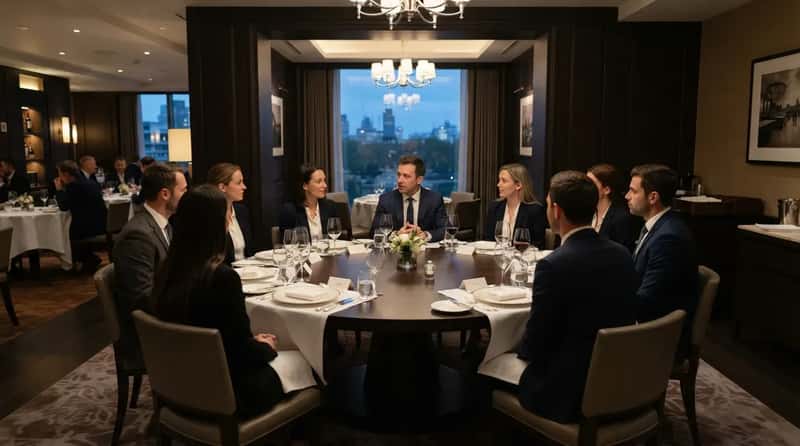 #3 - A Quiet Table for Eight Tells Them This Isn't a Vacation (Image Credits: Gemini)