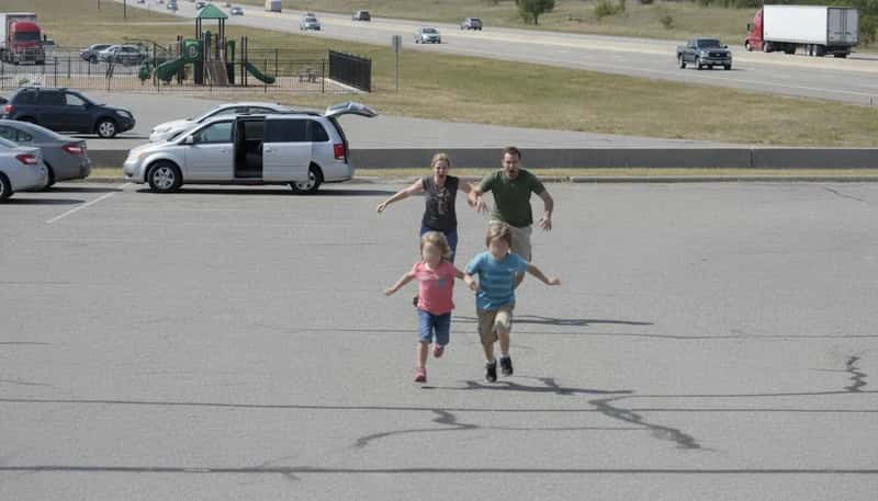 #17 - Kids Sprinting Toward the Traffic Lanes (Image Credits: Gemini)