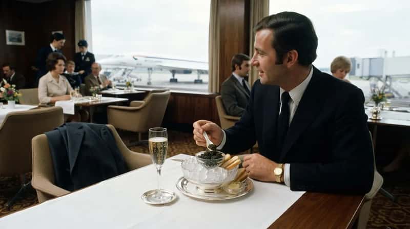 #4 - Caviar and Champagne for a Supersonic Send-Off (Image Credits: Gemini)
