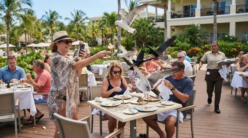 #22 - Feeding the Local Wildlife to Get the "Perfect" Photo (Image Credits: Gemini)