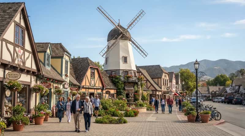 #6 - Solvang, California: The Danish Village Hollywood Keeps Borrowing (Image Credits: Gemini)