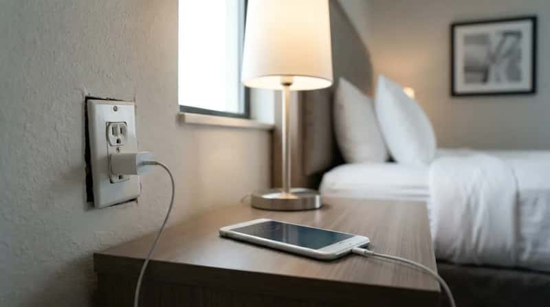#13 - The Bedside Outlet That Doesn't Work (Image Credits: Gemini)