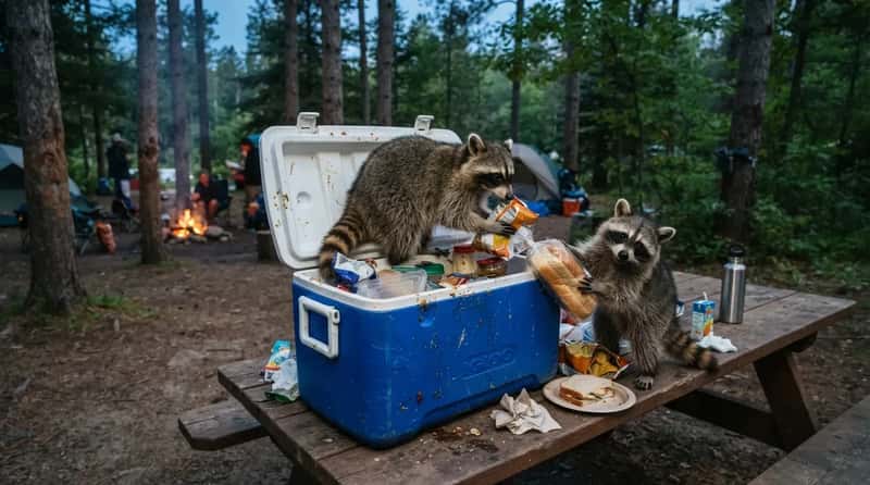#9 - Raccoons Have Already Figured Out Your Cooler (Image Credits: Gemini)