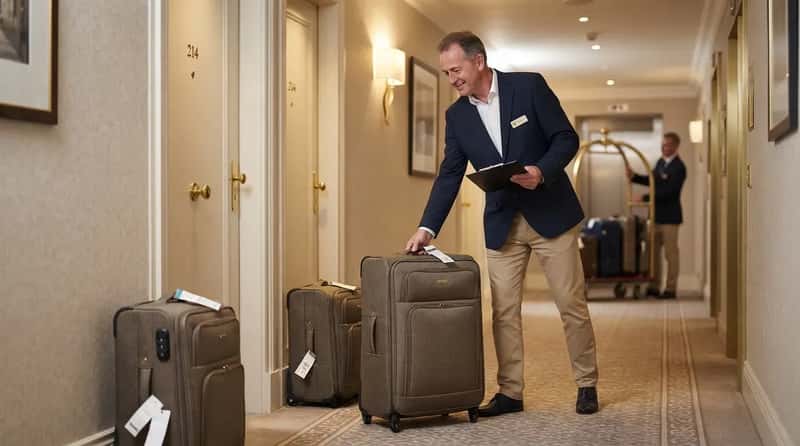 #9 - Luggage That Moves Without Anyone Mentioning It (Image Credits: Gemini)