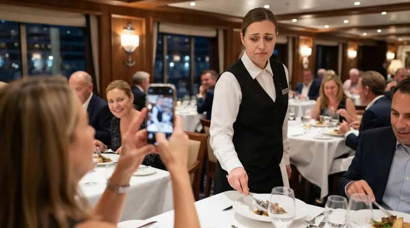 #3 - Filming or Photographing the Waiter Without Asking (Image Credits: Gemini)