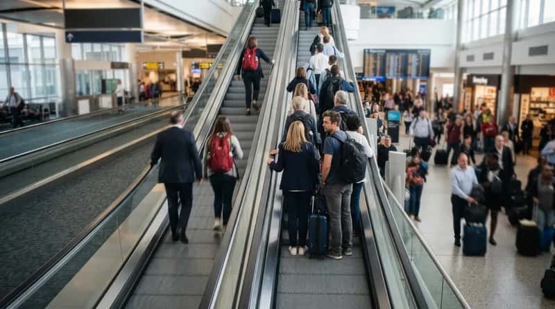 18. Blocking the terminal's fast lane (Image Credits: Gemini)