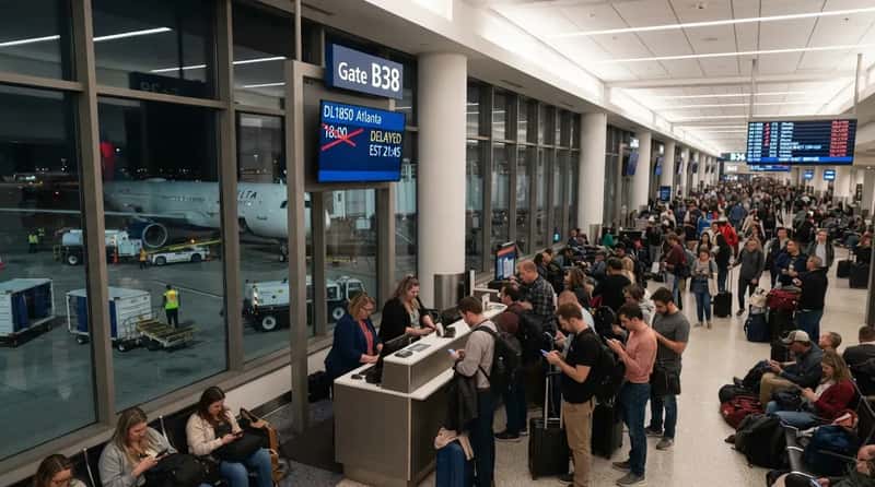#20 - A Single Late-Arriving Plane Can Trigger a Domino Effect Across an Entire Terminal (Image Credits: Gemini)