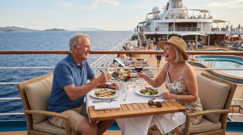 Retirees Spend More Time Onboard Than Anyone Else (Image Credits: Gemini)