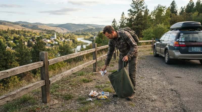 23. Trash Gets Packed Out, Not Left Behind (Image Credits: Gemini)