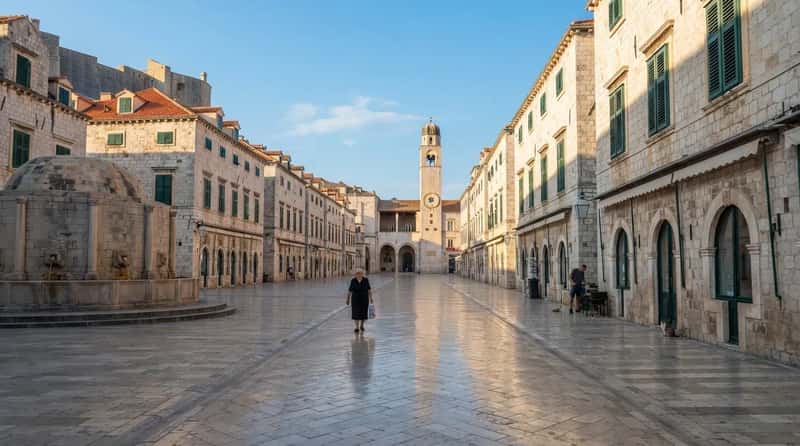 #9 - Dubrovnik Before 9 A.M.: The Walled City Has Two Completely Different Personalities (Image Credits: Gemini)