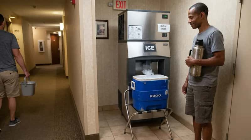 #12 - The Big Water Jug at the Ice Machine (Image Credits: Gemini)