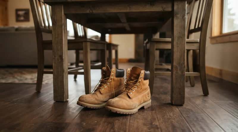 #10 - The Timberland Boots Left Under the Table (Image Credits: Gemini)