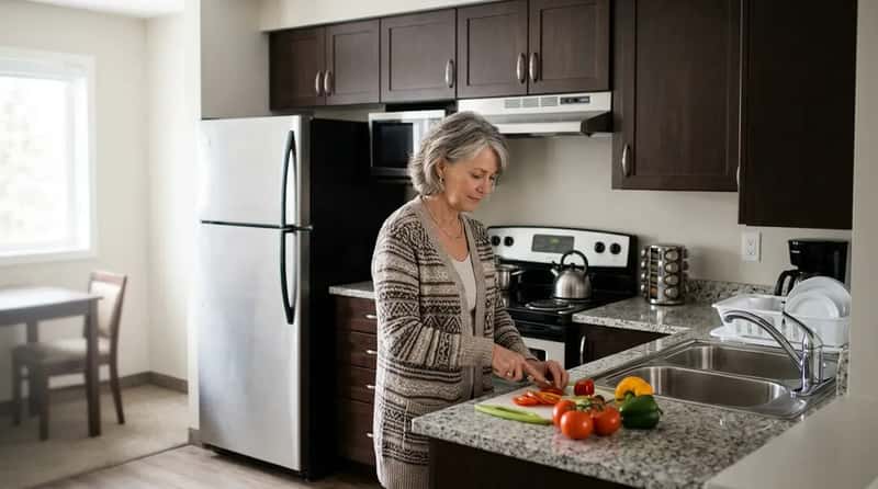 #10 - A Real Kitchen Swapped In for a Mini-Fridge (Image Credits: Gemini)
