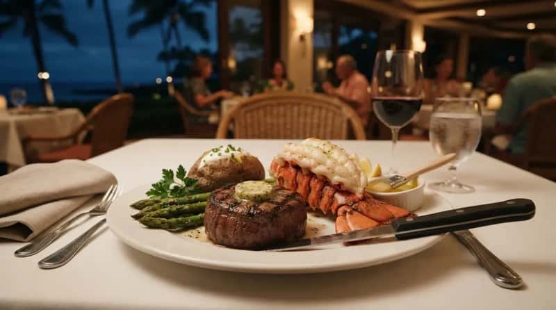 #9 - Surf and Turf Became the Ultimate Vacation Splurge Meal (Image Credits: Gemini)