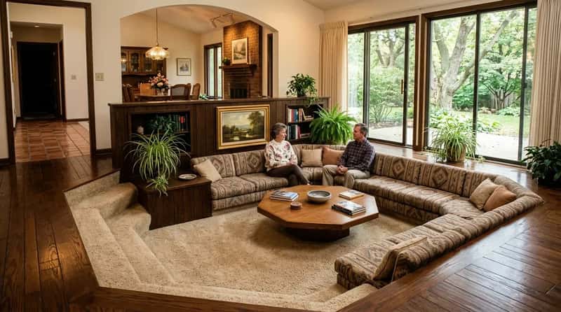 #17 - The Sunken Living Room (Image Credits: Gemini)