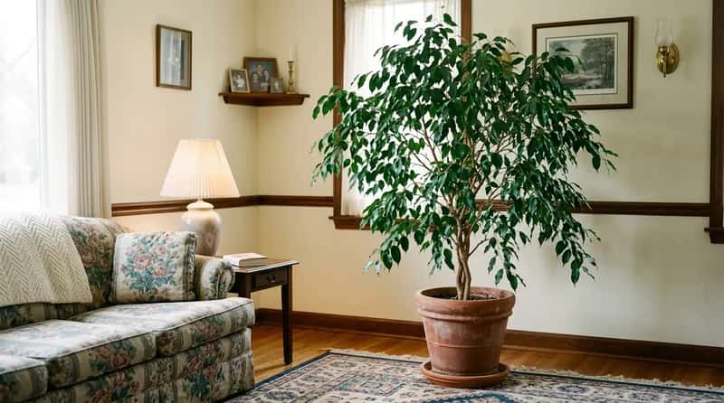 #7 - The Potted Ficus Tree (Image Credits: Gemini)