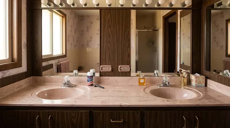 #10 - The Double Vanity With His-and-Hers Sinks (Image Credits: Gemini)
