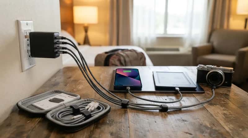 #14 - The Tangle of Chargers Where One Would Do (Image Credits: Gemini)