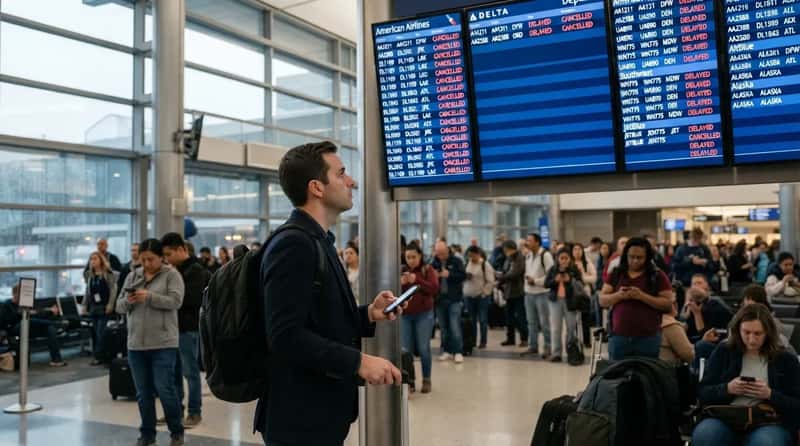 #5 - They Check If Other Airlines At The Same Airport Are Having The Same Problem (Image Credits: Gemini)