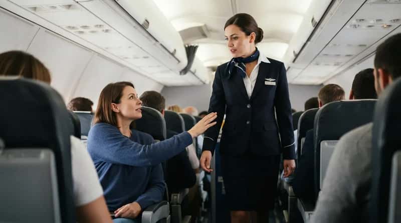 #11 - They Never Tap, Grab or Touch a Crew Member Mid-Aisle (Image Credits: Gemini)