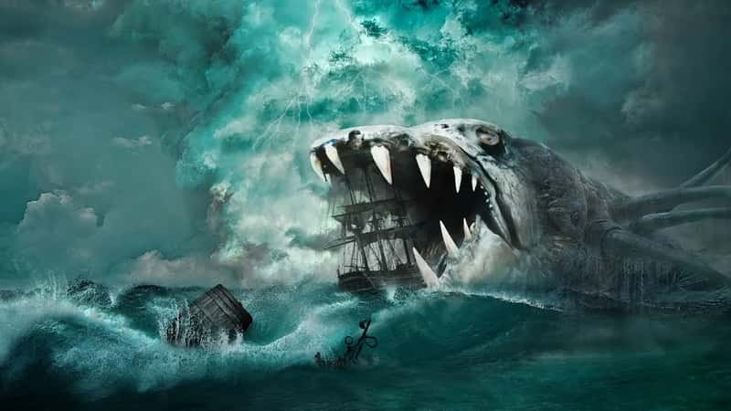 4. Sea monsters lurking under the cruise ship (Image Credits: Pixabay)