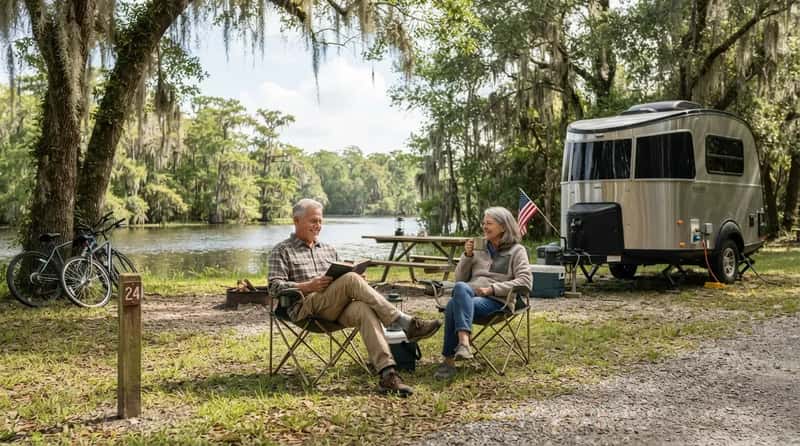 #9 - Louisiana Cuts Campsite Stays in Half at 62 (Image Credits: Gemini)