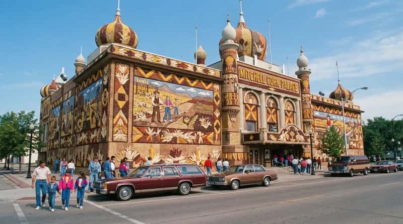 #6 - The Corn Palace That Rebuilt Itself Every Single Year (Image Credits: Gemini)