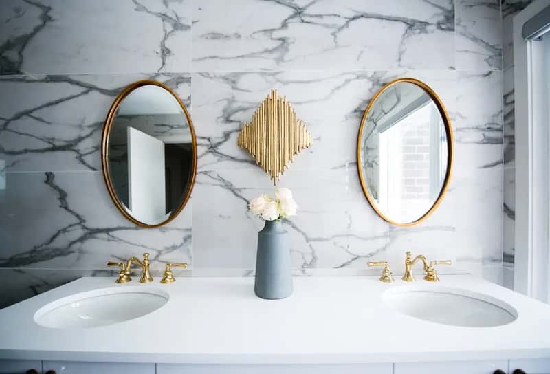 6. Bathroom Counters and Faucet Handles (Image Credits: Unsplash)