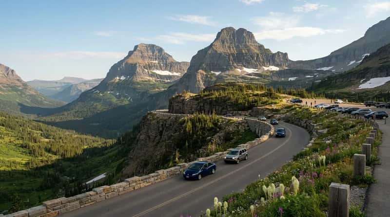 #4 - Going-to-the-Sun Road Got Easier to Plan, While the Blues Highway Crawl Still Rewards Night Owls (Image Credits: Gemini)
