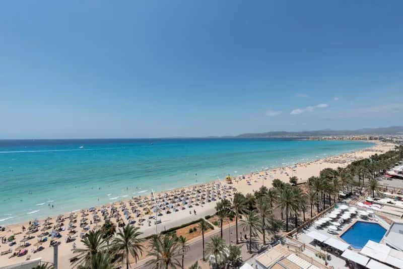 8. Playa d'en Bossa, Ibiza, Spain (Image Credits: Pexels)