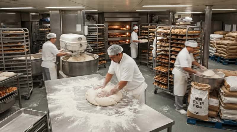 #15 - The Bakery Burns Through 1,300 Pounds of Flour a Day (Image Credits: Gemini)