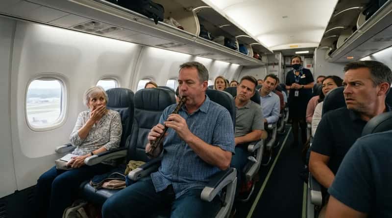 #22 - The In-Flight Concert Nobody Requested (Image Credits: Gemini)