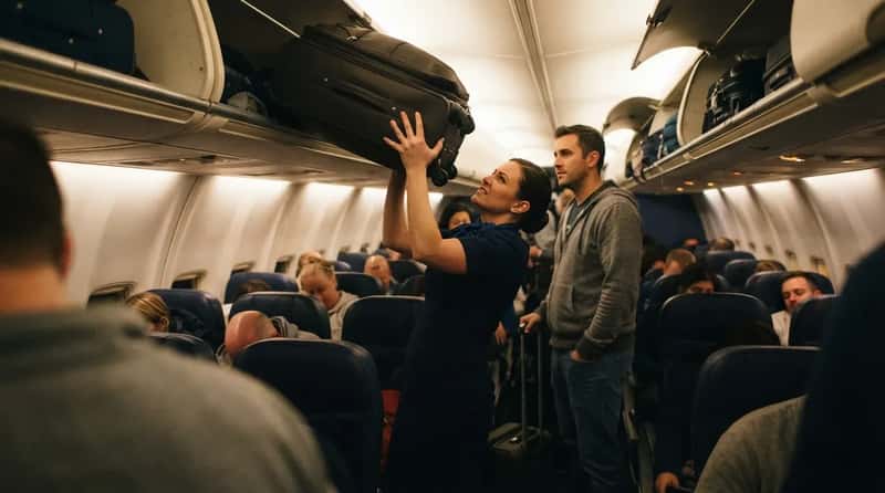 #10 - The Overweight Carry-On Crowd Who Expect Crew to Lift for Them (Image Credits: Gemini)