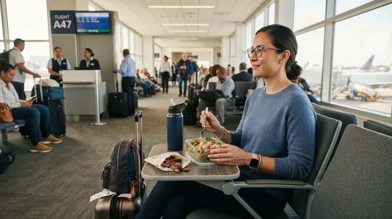 #7 - They Never Trust the Airport for Food (Image Credits: Gemini)