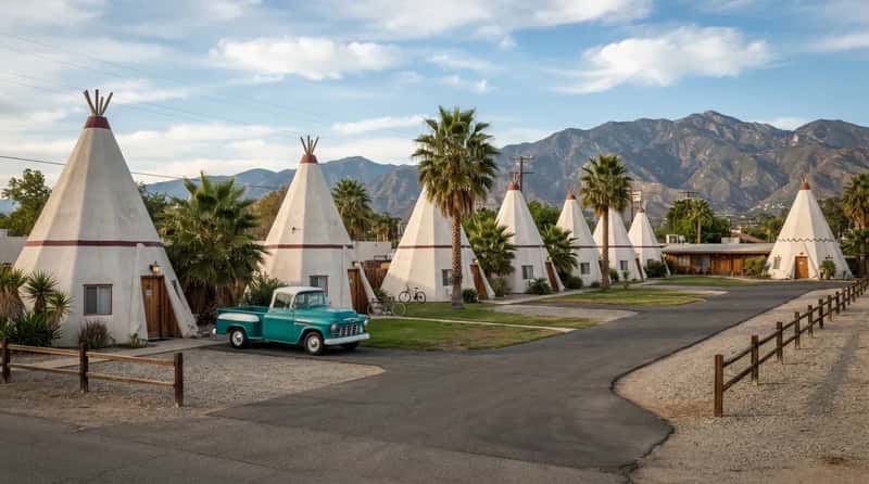 #9 - Wigwam Village #7: The California Teepees With a Naming Mix-Up (Image Credits: Gemini)