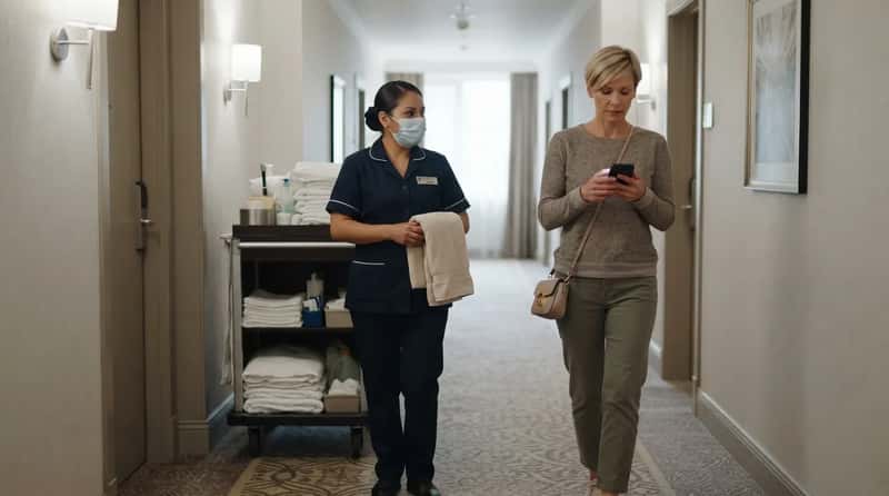 #1 - Treating Housekeepers Like They're Invisible (Image Credits: Gemini)