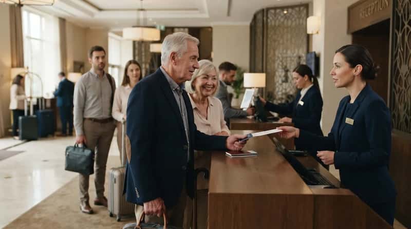 #2 - They Quietly Bump Older Guests to the Front of the Line (Image Credits: Gemini)