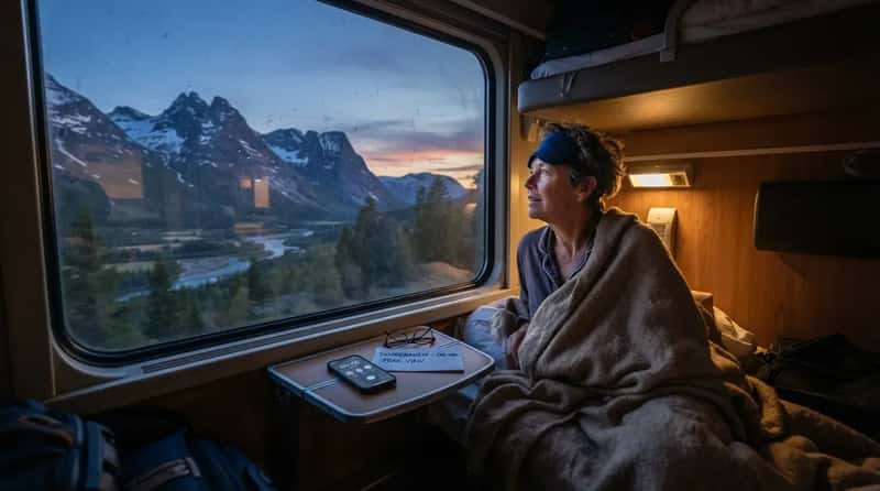 #3 - They Set an Alarm for the Best Stretch of Scenery (Image Credits: Gemini)