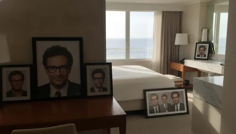 #25 - The Celebrity Photo Shrine (Yes, Even Jeff Goldblum) (Image Credits: Gemini)