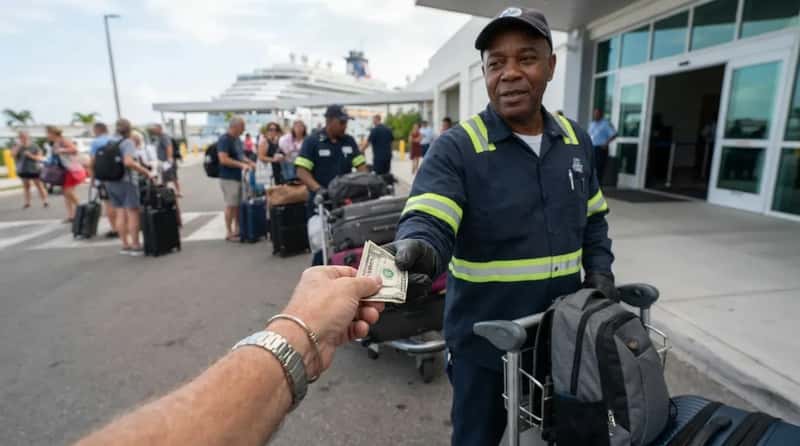 #6 - They Keep Small Bills Ready For Porters (Image Credits: Gemini)