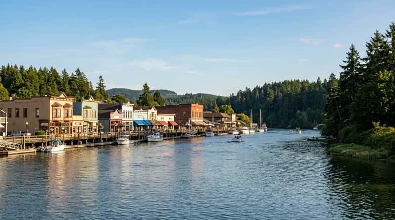 #6 - La Conner, Washington (Swinomish Channel) (Image Credits: Gemini)