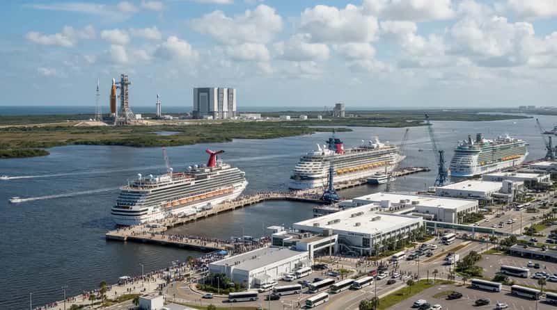 #15 - Port Canaveral: "Orlando" Is Roughly an Hour Inland (Image Credits: Gemini)