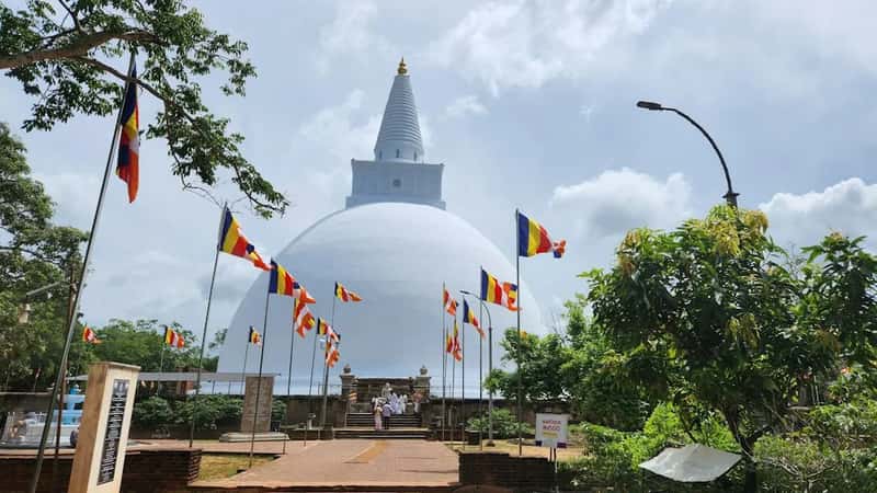 A Complex Built Around the Stupa (Image Credits: Unsplash)