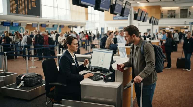 #16 - Why Flight Attendants Can't Move You, but the Check-In Desk Can (Image Credits: Gemini)