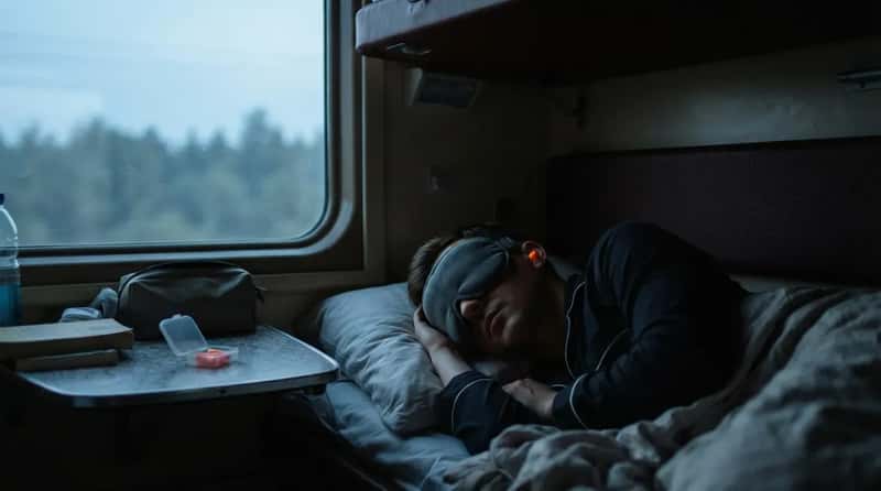 #6 - An Eye Mask and Earplugs (Image Credits: Gemini)