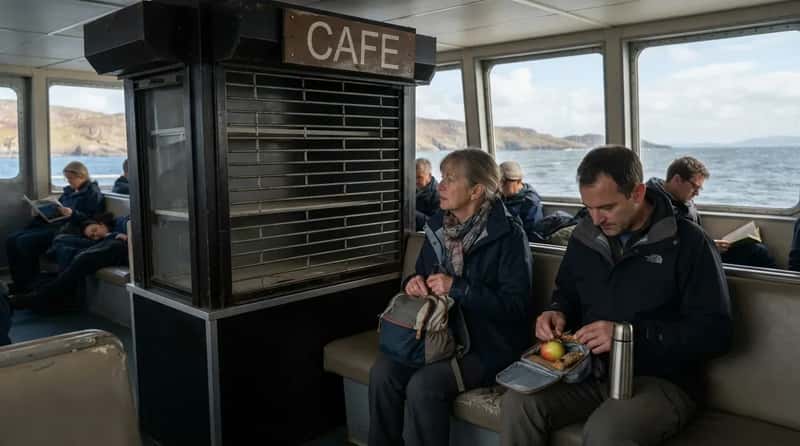 #14 - Not Every Ferry Sells Food, and Crew Watch People Go Hungry (Image Credits: Gemini)