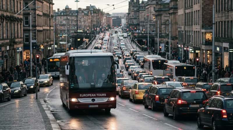 #6 - Traffic Doesn't Care That You Have a Reservation (Image Credits: Gemini)