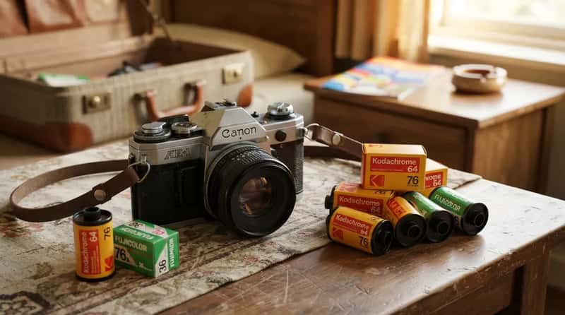 #22 - A Film Camera With a Stash of Extra Rolls (Image Credits: Gemini)